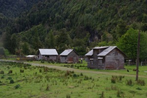 Village patagon le long de la route 7