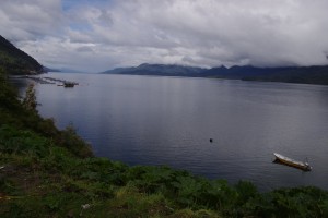 Aquaculture sur le fjord