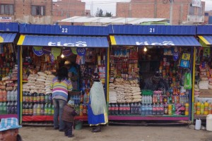 Marché à El Alto