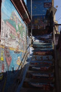 Ruelles d'artistes à Valparaiso