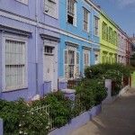 Maisons colorées à Valparaiso