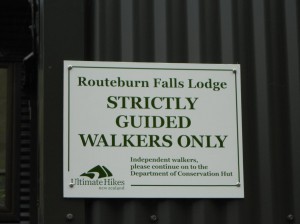 Guided Walks Only