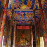 A l'intérieur d'une pagode