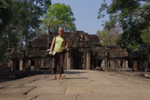 Un temple d'Angkor
