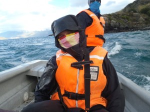 Retour venteux et arrosé