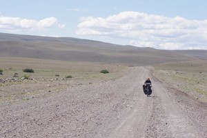 Ca pédale dans la pampa